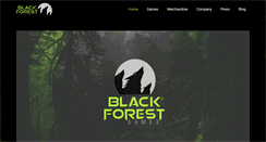 Desktop Screenshot of black-forest-games.com